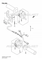 GRIP HEATER SET (AN400ZAL0) for Suzuki BURGMAN 400 2010