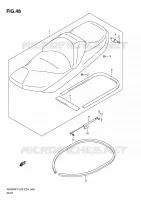 SEAT for Suzuki BURGMAN 400 2010