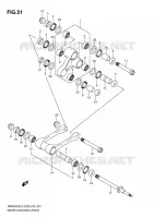 SHOCK ABSORBER LINKAGE for Suzuki RMX-Z 450 2010