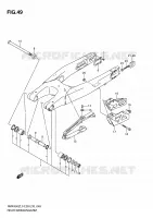 SWINGARM for Suzuki RMX-Z 450 2010