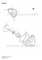 WATER PUMP for Suzuki RMX-Z 450 2010