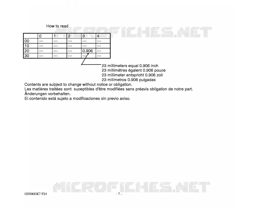 * CATALOG PREFACE * Suzuki MOTO 500 GS-E 2009  GS500HK9(P24)