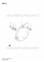 ALTERNATOR COVER for Suzuki KINGQUAD 500 2011