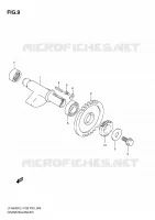 CRANK BALANCER for Suzuki KINGQUAD 500 2011