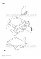 CYLINDER for Suzuki RM-Z 250 2011