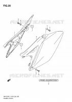 FAIRING for Suzuki RM-Z 250 2011