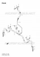 FRONT BRAKE HOSE for Suzuki KINGQUAD 400 2011