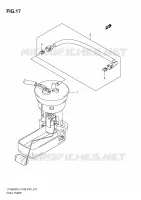 FUEL PUMP for Suzuki KINGQUAD 500 2011