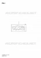 GASKET SET for Suzuki KINGQUAD 500 2011