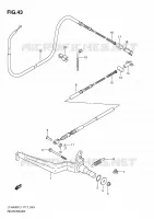 REAR BRAKE for Suzuki KINGQUAD 400 2011