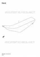 SEAT for Suzuki RM-Z 250 2011