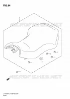 SEAT for Suzuki KINGQUAD 500 2011