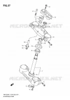 STEERING COLUMN for Suzuki RM-Z 250 2011