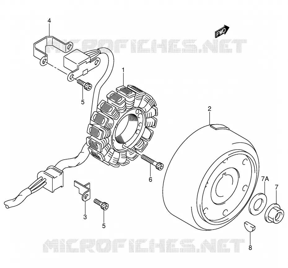 IGNITION (DR-Z400EY/EK1/EK2/EK3/EK4) Suzuki MOTO 400 DR-Z 2000  DR-Z400Y(E3/E28)
