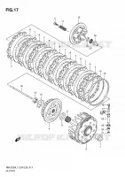 CLUTCH for Suzuki RM-Z 250 2011