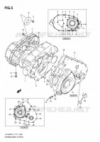 CRANKCASE COVER for Suzuki KINGQUAD 400 2011