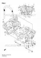CRANKCASE for Suzuki RM-Z 250 2011
