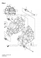 CRANKCASE for Suzuki KINGQUAD 500 2011