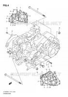 CRANKCASE for Suzuki KINGQUAD 400 2011