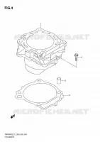 CYLINDER for Suzuki RMX-Z 450 2011