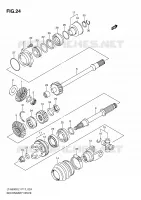 DRIVESHAFT for Suzuki KINGQUAD 500 2011