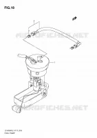 FUEL PUMP for Suzuki KINGQUAD 750 2011