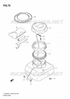 GLOVE BOX for Suzuki KINGQUAD 500 2011