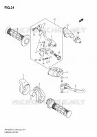 LEVERS   HANDGRIPS for Suzuki RM-Z 250 2011