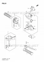 LEVERS   HANDGRIPS for Suzuki KINGQUAD 500 2011
