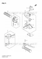 LEVERS   HANDGRIPS for Suzuki KINGQUAD 500 2011