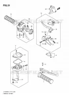 LEVERS   HANDGRIPS for Suzuki KINGQUAD 400 2011