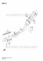 MUFFLER for Suzuki RMX-Z 450 2011
