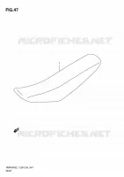 SEAT for Suzuki RMX-Z 450 2011