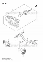 TAIL LIGHT (LT A500XZL1 P28) for Suzuki KINGQUAD 500 2011