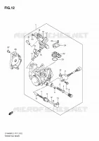 THROTTLE BODY for Suzuki KINGQUAD 400 2011