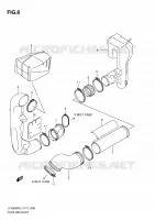 V BELT COOLING DUCT for Suzuki KINGQUAD 500 2011