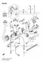 WIRING HARNESS (LT A500XZL1 P28) for Suzuki KINGQUAD 500 2011