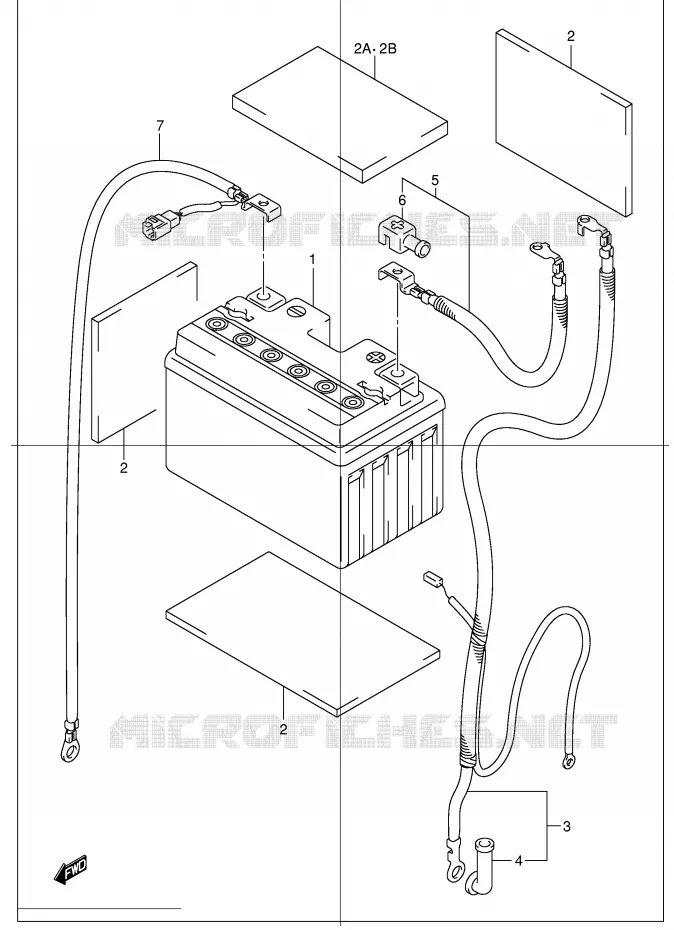 BATTERY Suzuki MOTO 1300 HAYABUSA 2000  GSX1300RU1Y(E2)