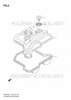 CYLINDER HEAD COVER for Suzuki RMX-Z 450 2011