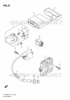 ELECTRICAL (LT A750XL1 P17) for Suzuki KINGQUAD 750 2011