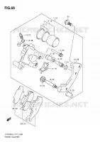 FRONT CALIPER for Suzuki KINGQUAD 750 2011