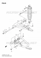 FRONT SUSPENSION ARM for Suzuki KINGQUAD 750 2011