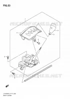 GEAR LEVER for Suzuki KINGQUAD 750 2011