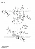 LEVERS   HANDGRIPS for Suzuki RMX-Z 450 2011