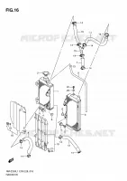 RADIATOR for Suzuki RM-Z 250 2011