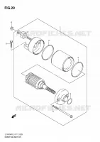 STARTER MOTOR for Suzuki KINGQUAD 750 2011