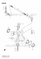 STEERING LINKAGE   HUB for Suzuki KINGQUAD 750 2011
