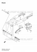 SWINGARM for Suzuki RMX-Z 450 2011