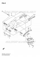 SWINGARM for Suzuki RM-Z 250 2011