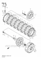 CLUTCH for Suzuki RMX-Z 450 2011